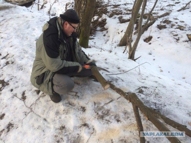 Зимний поход выходного дня с ночёвкой.