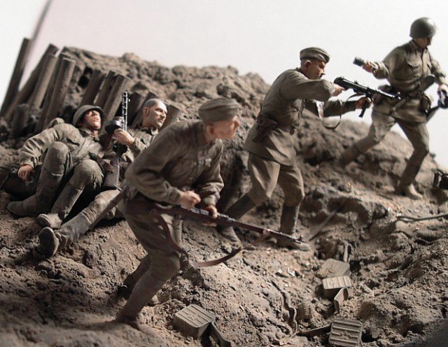 Великая Отечественная в военно-исторической миниатюре