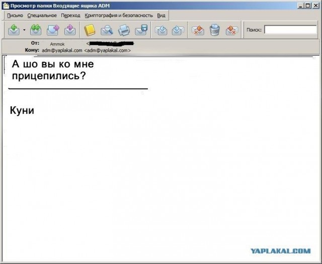 Почему меня забанили на ЯПлакалъ?