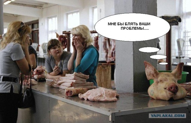 ФОТОЖАБА: Мясной рынок
