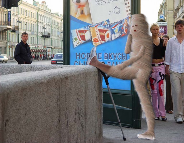 Битва фотожаберов (команда №4), Бриллиантовая нога