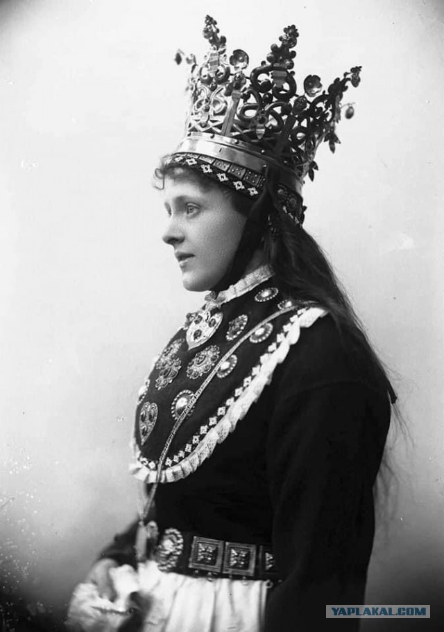 Норвежские красавицы-невесты конца 19 века. Смотрим фотоподборку