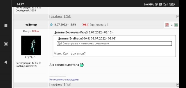 Помог дельфинёнку освободиться