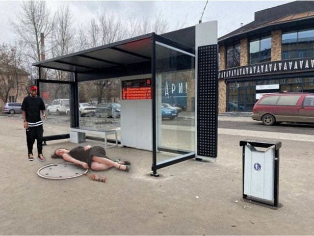 Пушистый контролёр одобрил новую остановку