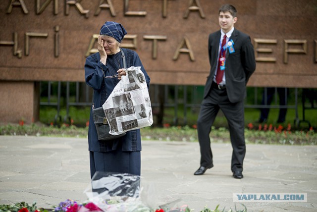 Георгиевская лента в Казахстане. Астана