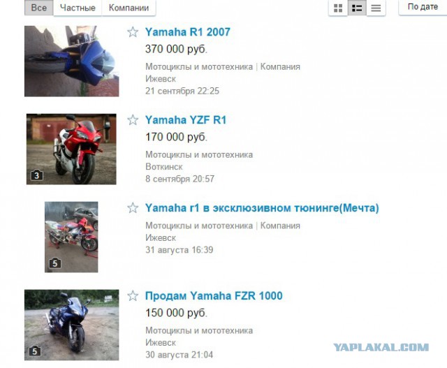 Запорожец с двигателем от Yamaha R1