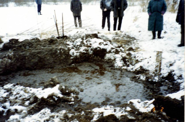 Раскопки огнеметного танка ОТ-34/76