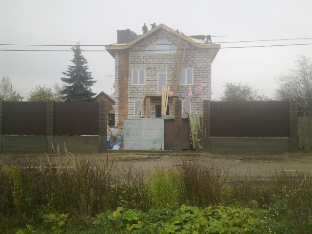 Стройка дома