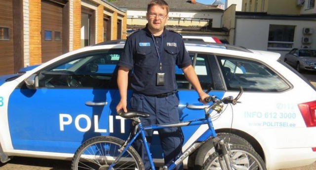 Эстонские полицейские через 14 лет нашли украденный велосипед