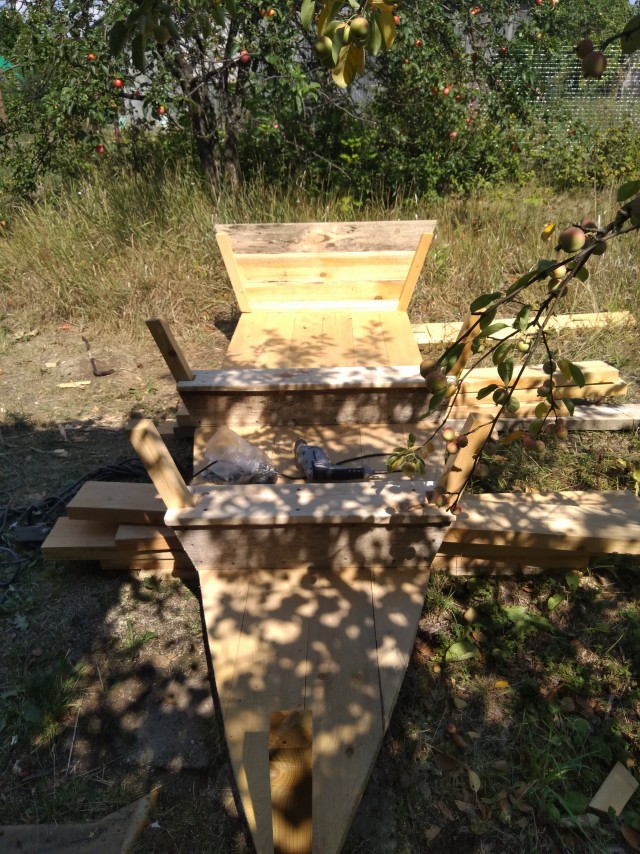 Постройка лодки