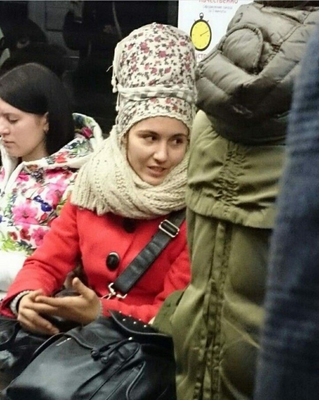 Свежие модники из российского метрополитена