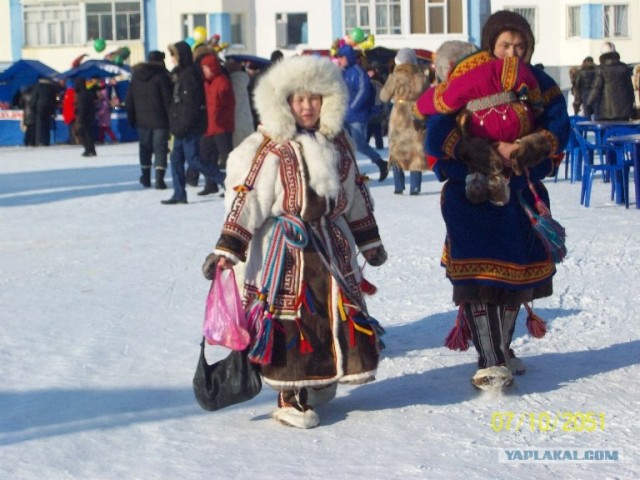 Люди из северных сказок: рынок в Салехарде