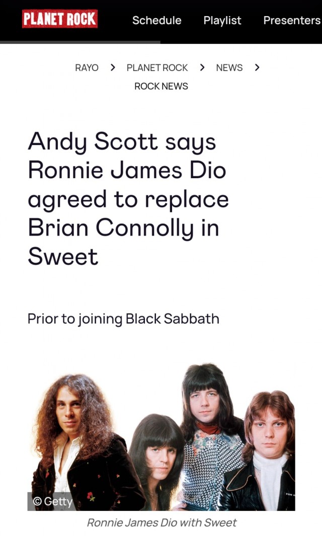 Музыка и музыканты: SWEET 50 лет назад. Desolation Boulevard