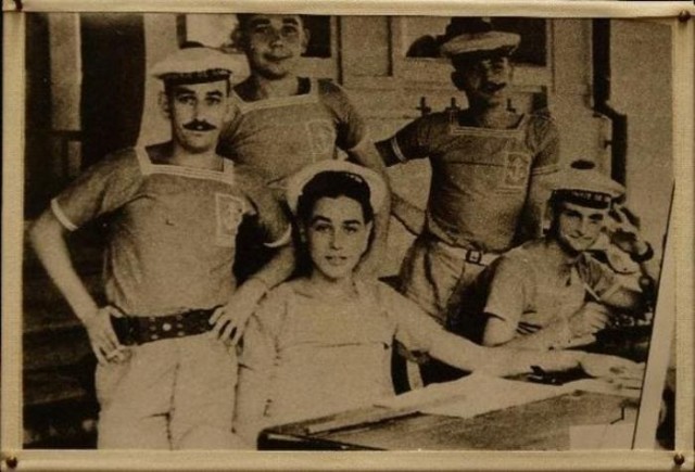 Матрос 1-го класса Ален Делон.