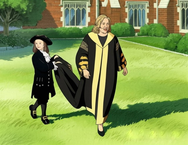 Однажды на ЯПе. Фотожаба ИИ.