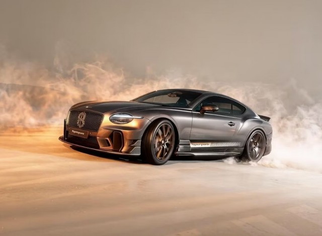 Как выглядит новый суперкар Bentley Supersports от российского дизайнера