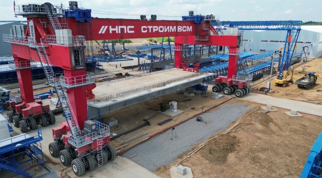ВСМ Москва — Питер: 700-тонные балки, гигантские краны и тысячи строителей.