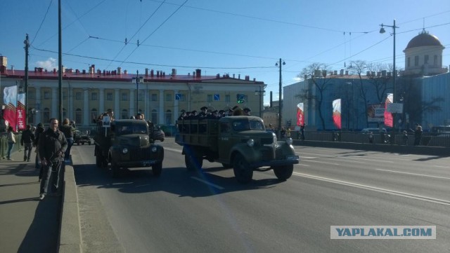 Парад 9 Мая 2015 в Санкт-Петербурге