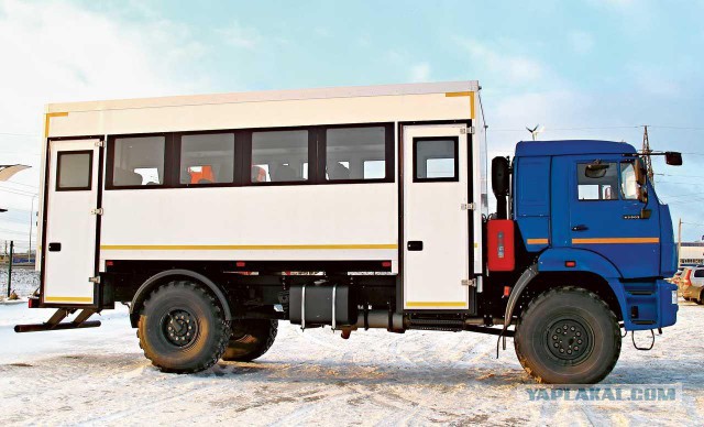 Автобус-«вахтовка» РИАТ на шасси КАМАЗ