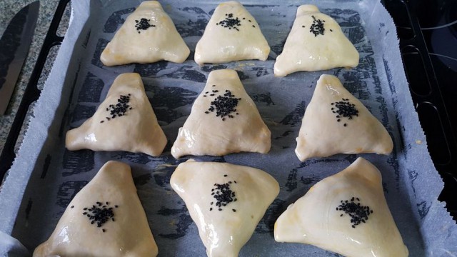 Узбекская кухня. Самса слоеная