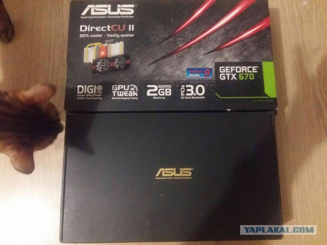 Продам видеокарту Asus GTX670-DC2-2GD5 Питер