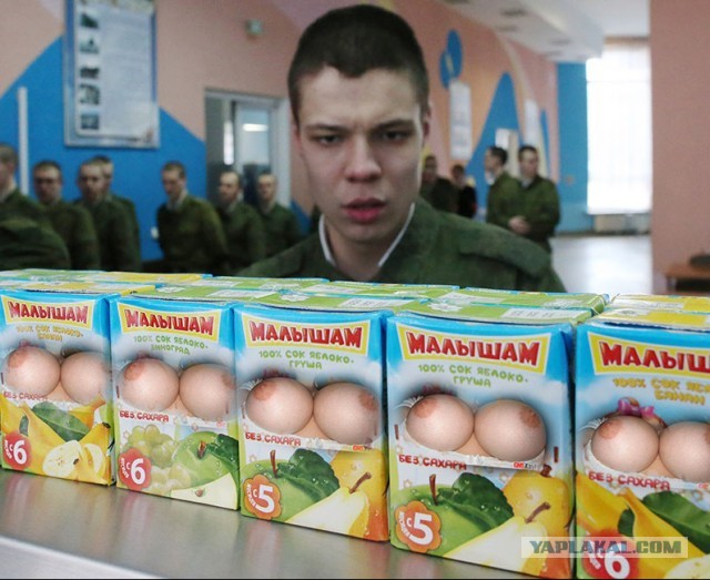 Фотожаба: удивленный рядовой