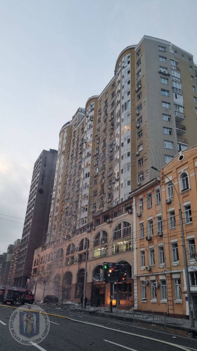 Атака беспилотников в Казани
