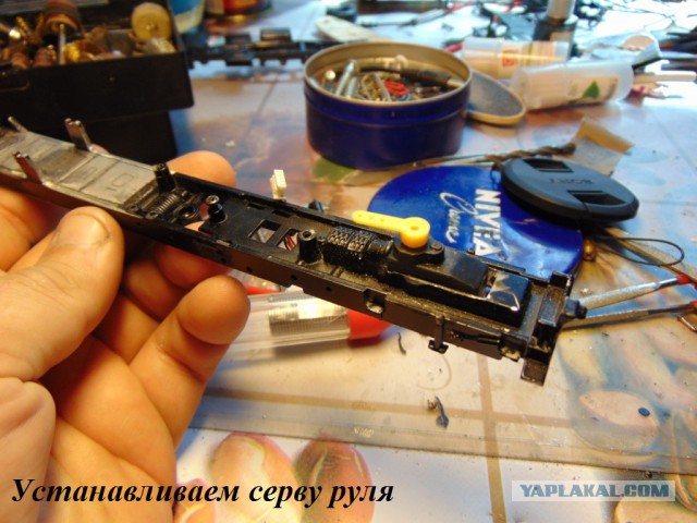 КрАЗ-255В седельный тягач - радиоуправляемая модель в 43 масштабе Mikromodellbau