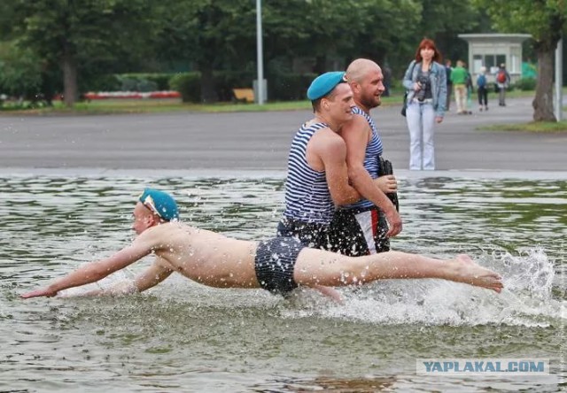 Вот так в Якутске прошел день ВДВ 2017
