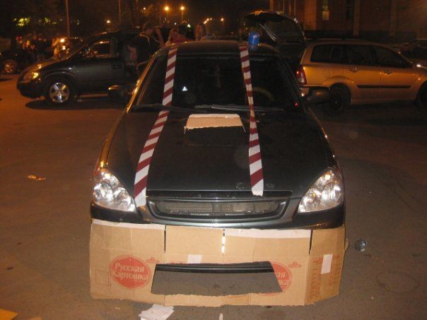 Приора из "тюнинг-ателье"