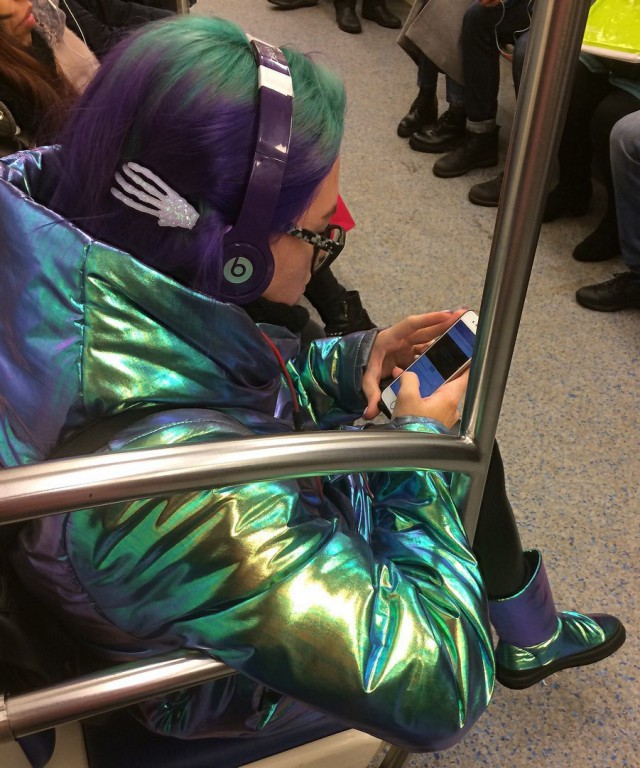 Модники, которые могут встретиться в метро