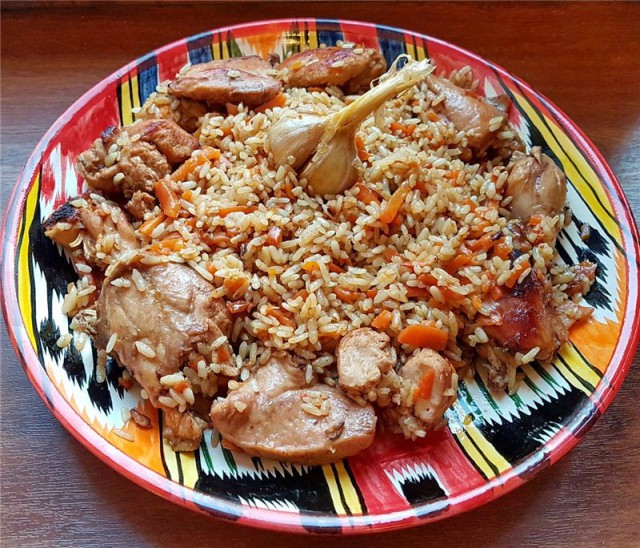 Плов с курицей