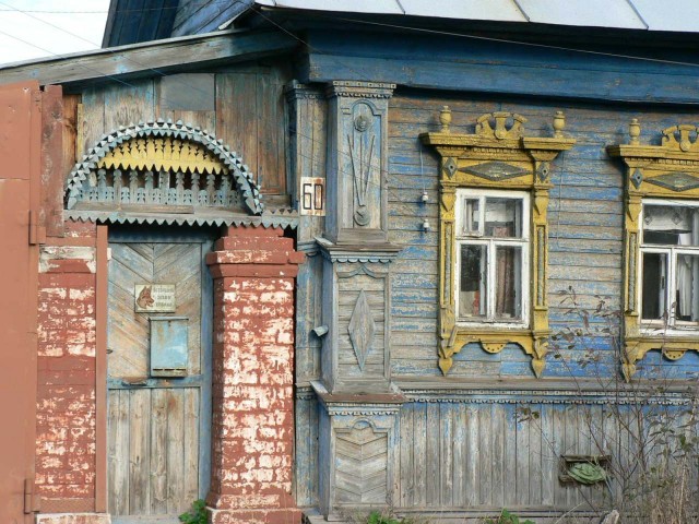 г.Семёнов. Наличники на окна (82 фото)