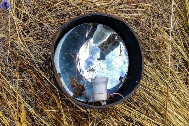 Заброшенный ракетный арсенал бывшего военного аэродрома "Кулон" в Переяславке