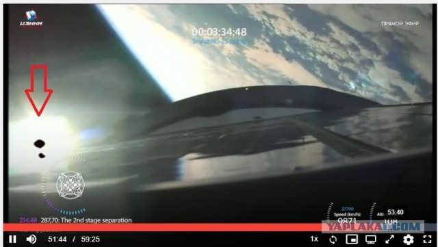 Трансляция запуска пилотируемого корабля «Союз МС-25». 23.03.2024