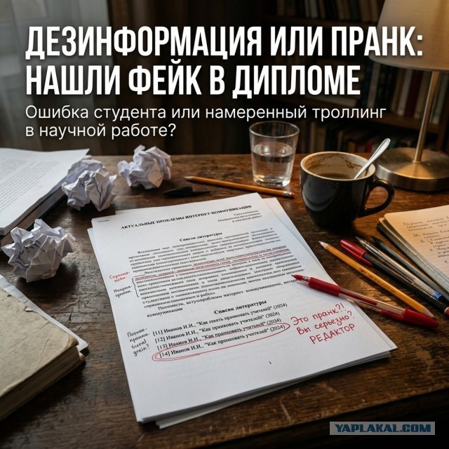 Дезинформация в студенческих работах уже похожа на эпидемию