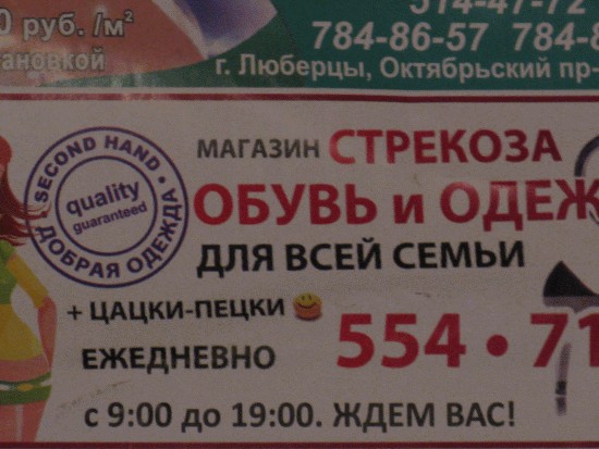 Смешные вывески