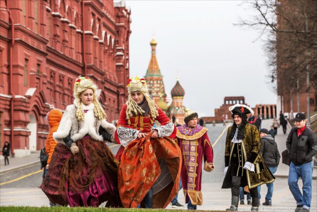 Прогулка по Москве сегодня