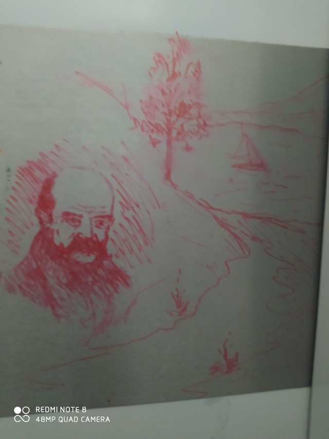 Рисунки шариковой ручкой от Андрея Полетаева