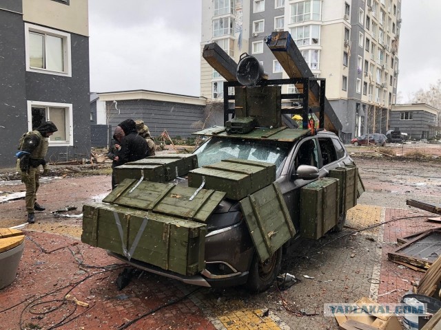 ЗРК Стрела прячется в городских кварталах под Киевом