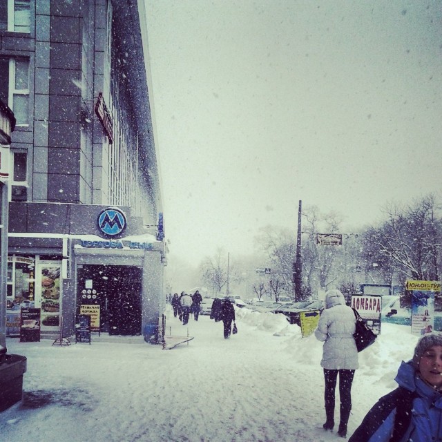 23 марта. Киев. Весна.