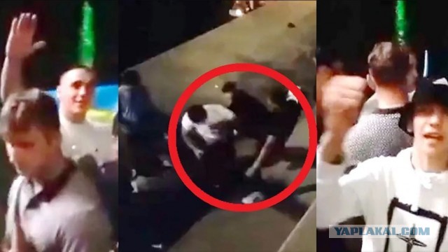 Группа украинцев избила поляков и заставила их кричать лозунги