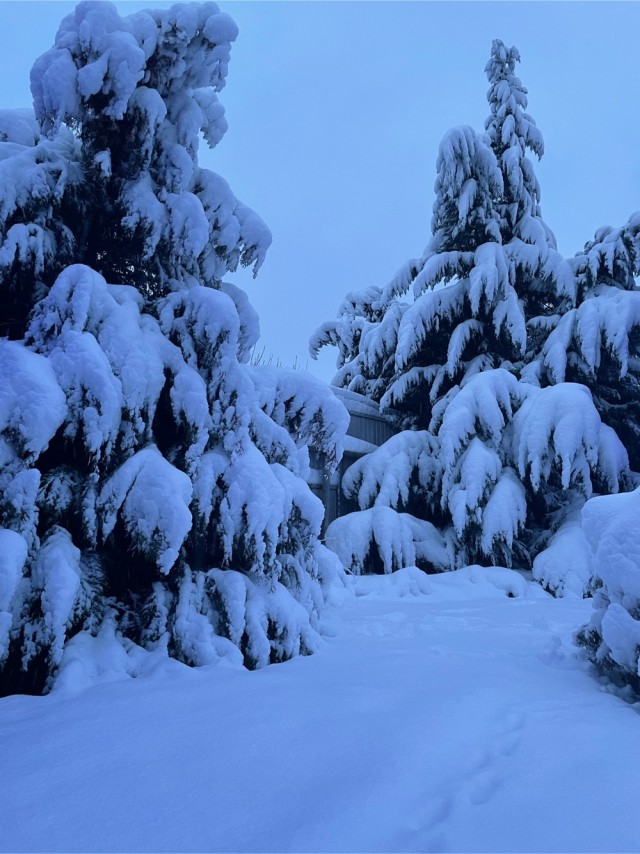 В Татарстане снегопад