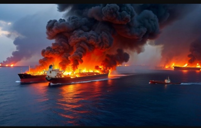 Ормуз заблокирован,но нефть по нему перевозят.