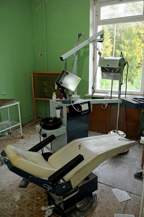 Заброшенный подмосковный санаторий