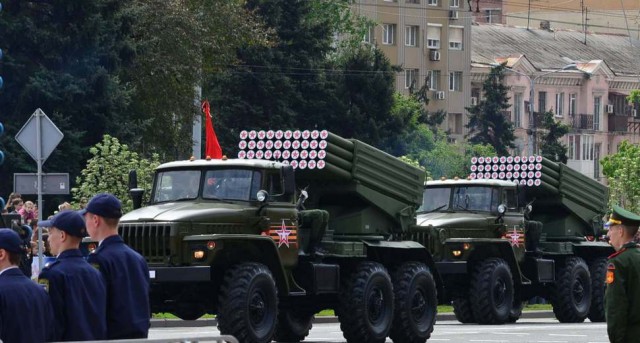 Парад Победы в Донецке