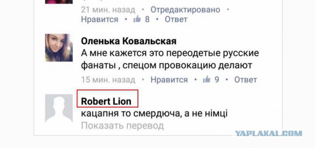 Немецкие ультрас избили десятки людей с атрибутикой сборной Украины в Лилле