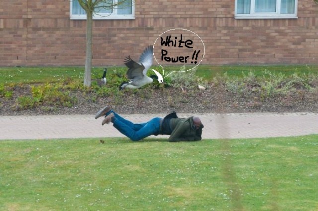 Это мой район, суки! Пошли все вон!