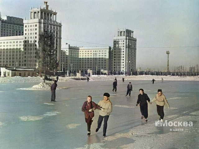 Москва зимняя и новогодняя. Часть первая.