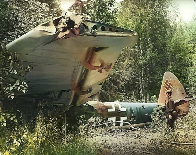 История Ju-88, выставленного в июле 41-го в центре Москвы